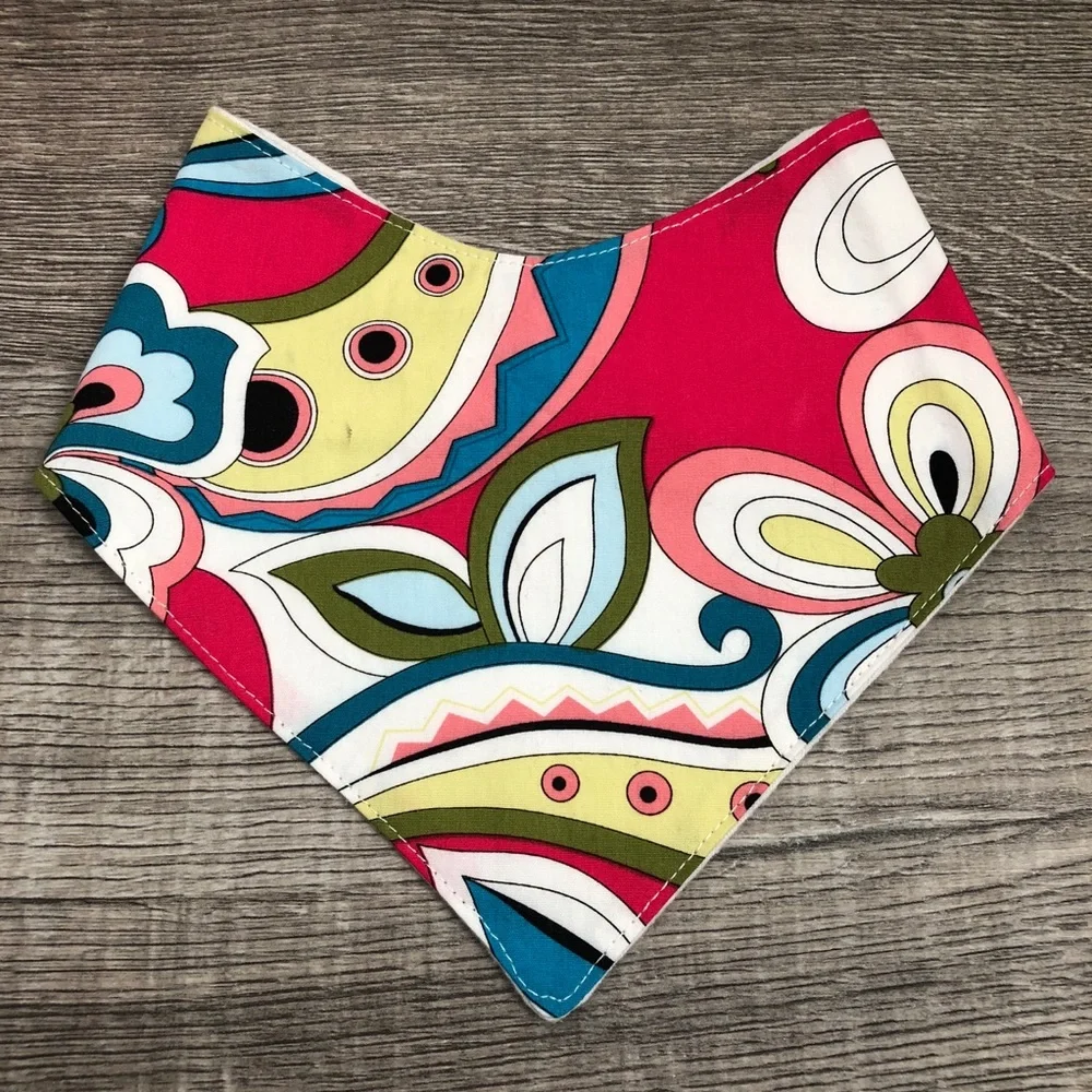 Patterned Bib Hankie for Babies or Dogs